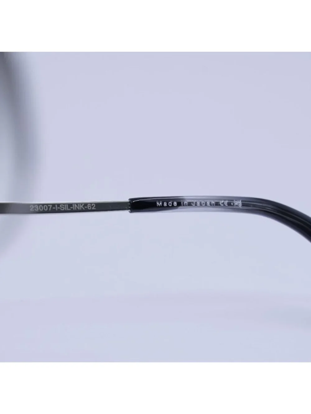 Dita TALON-23007-I-62 Sunglasses Silver Aviator Frame, Grey Lenses